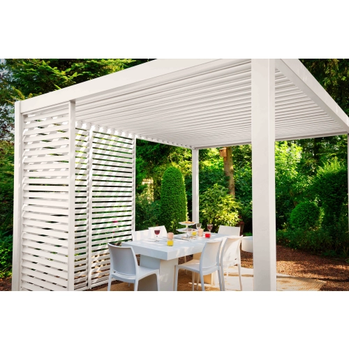 Pergola ogrodowa MIRADOR Premium 111 Delux 3 x 4m Biały